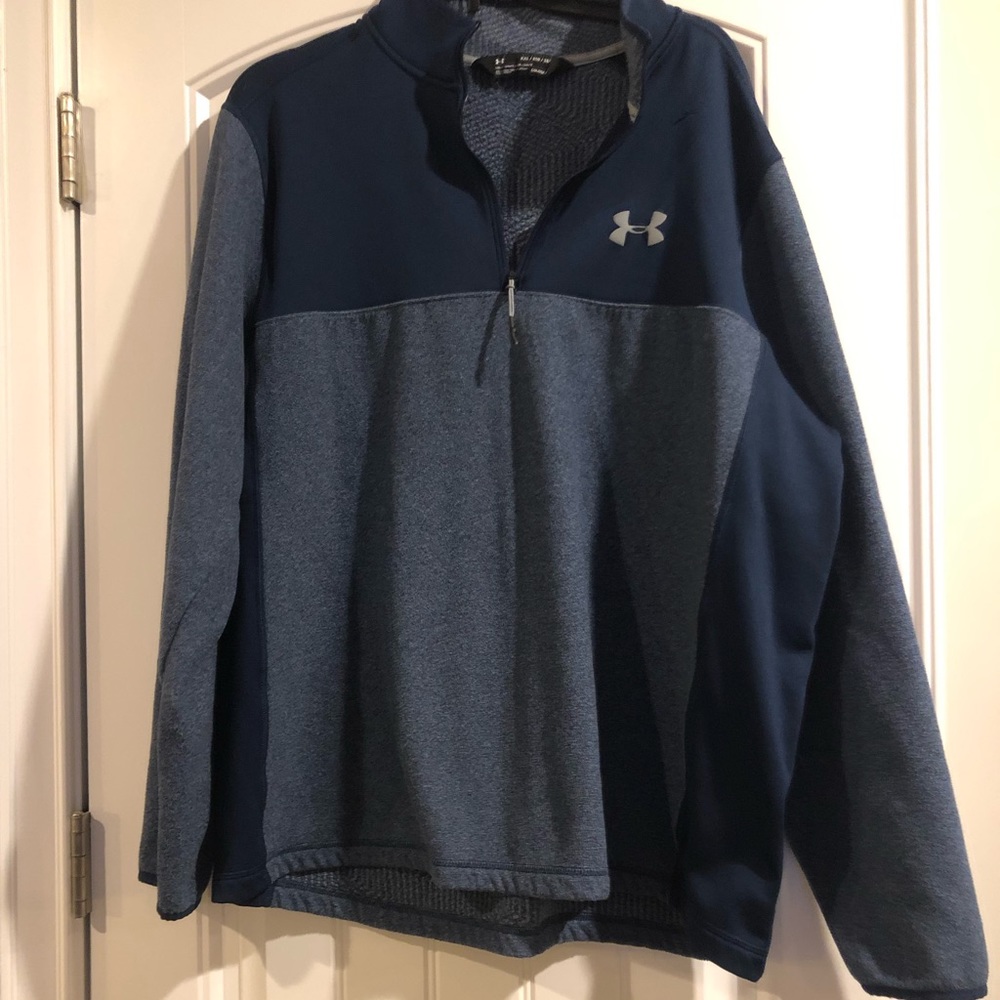 Under Armour blue quarter zip